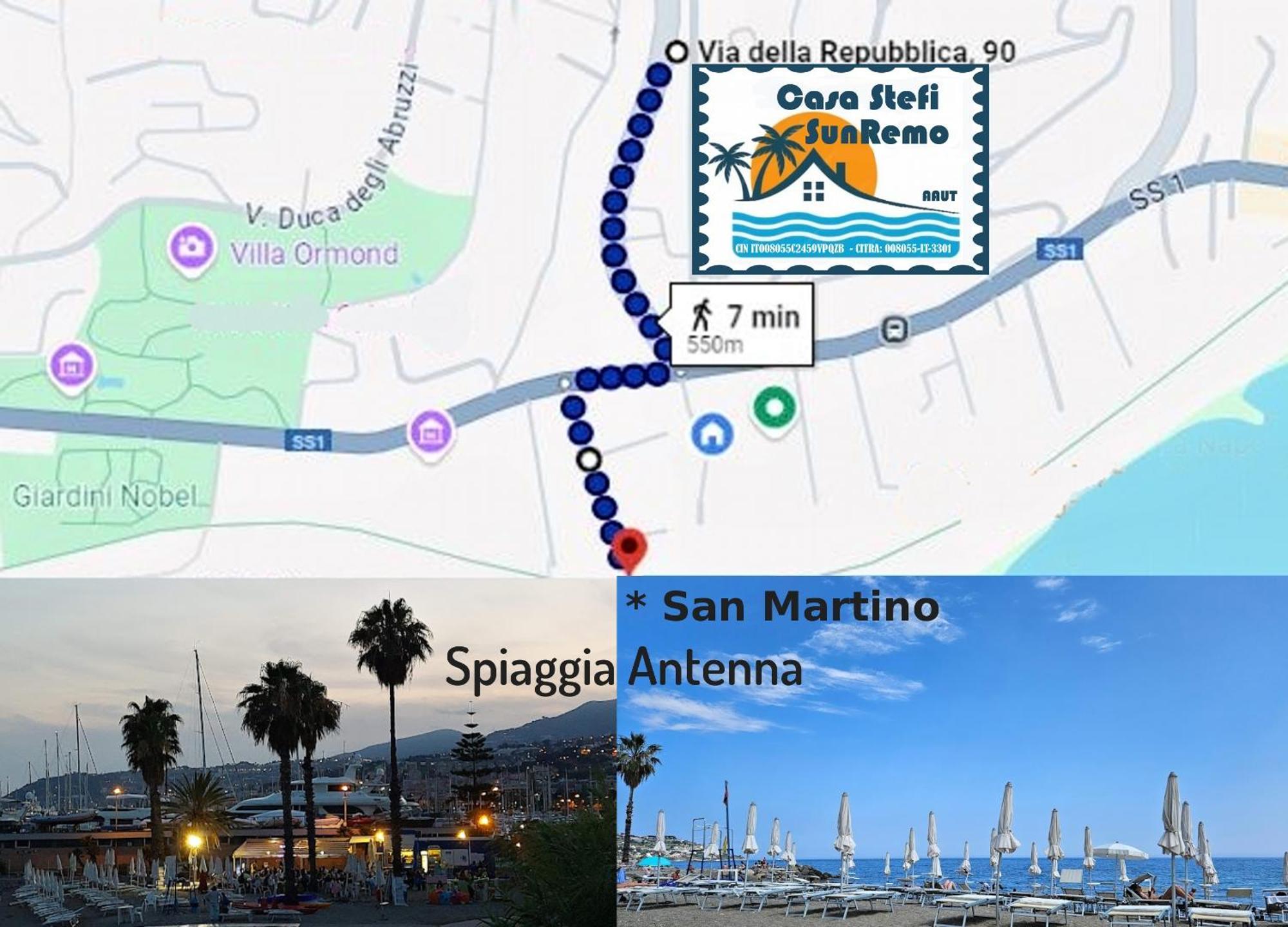 Casa Stefi Sunremo - Parcheggio Privato, 500 Mt Dalla Spiaggia 산레모 외부 사진